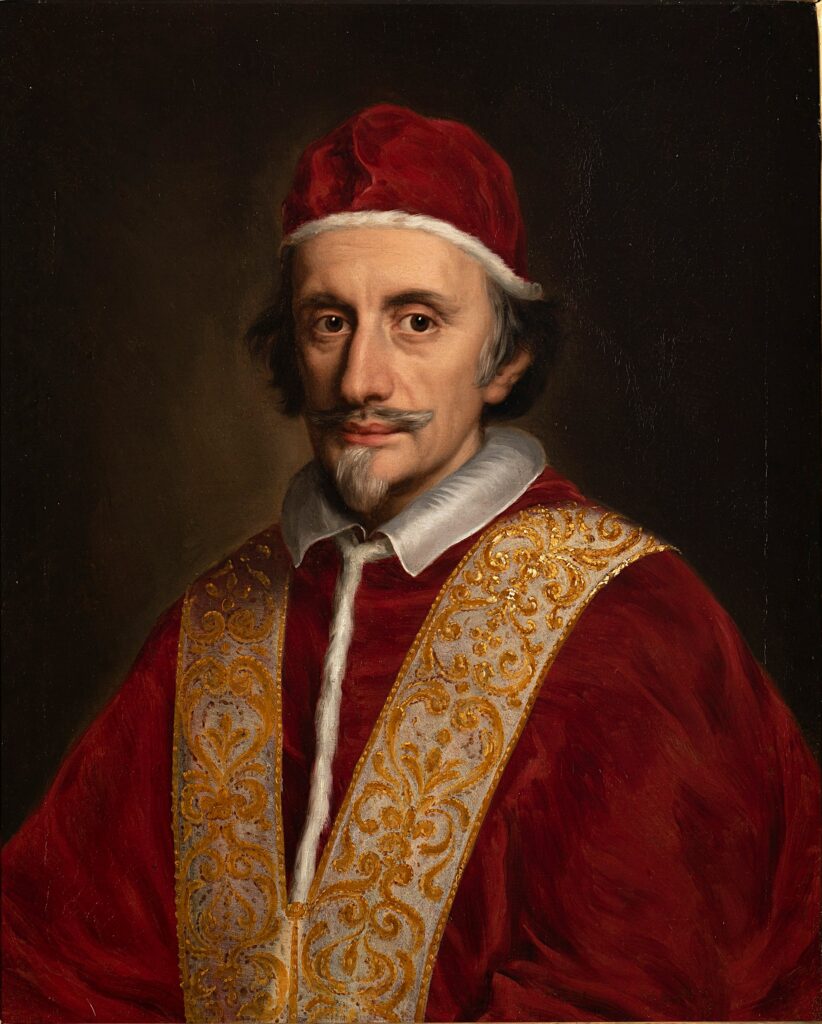 Portrait of Innocent XI by Jacob Ferdinand Voet